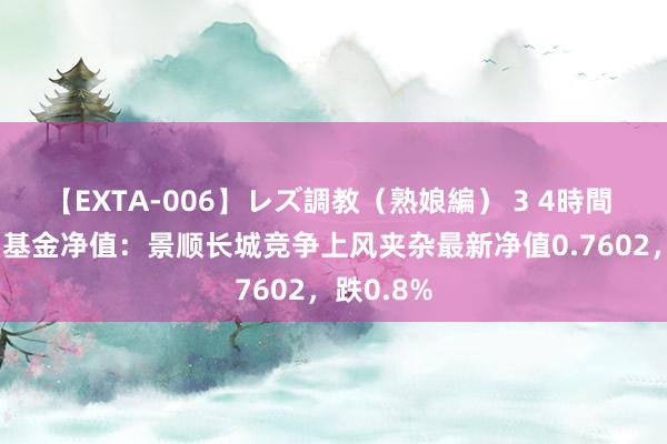 【EXTA-006】レズ調教（熟娘編） 3 4時間 7月22日基金净值：景顺长城竞争上风夹杂最新净值0.7602，跌0.8%