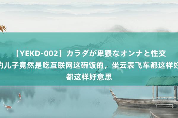 【YEKD-002】カラダが卑猥なオンナと性交 小S的儿子竟然是吃互联网这碗饭的，坐云表飞车都这样好意思