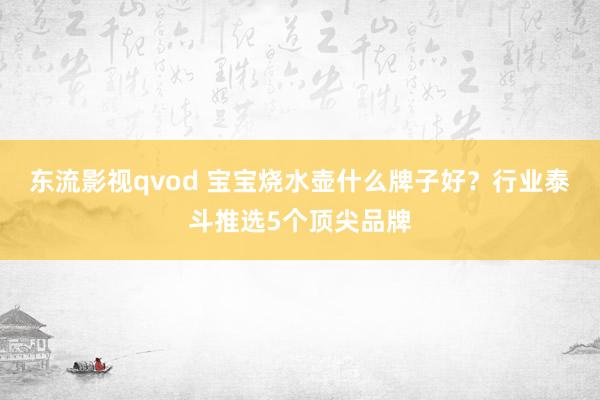 东流影视qvod 宝宝烧水壶什么牌子好？行业泰斗推选5个顶尖品牌