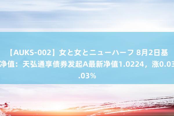 【AUKS-002】女と女とニューハーフ 8月2日基金净值：天弘通享债券发起A最新净值1.0224，涨0.03%