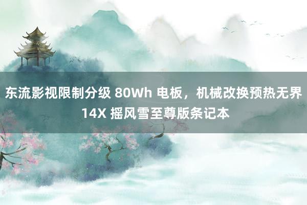 东流影视限制分级 80Wh 电板，机械改换预热无界 14X 摇风雪至尊版条记本