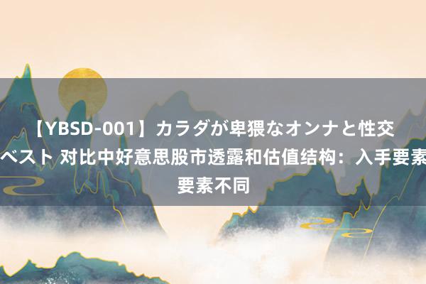 【YBSD-001】カラダが卑猥なオンナと性交 ザ★ベスト 对比中好意思股市透露和估值结构：入手要素不同