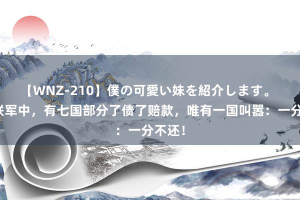 【WNZ-210】僕の可愛い妹を紹介します。 八国联军中，有七国部分了债了赔款，唯有一国叫嚣：一分不还！